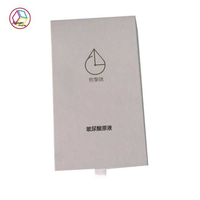 Custom luxury cardboard foam Insert label logo cosmetic box packaging for small business cosmetics