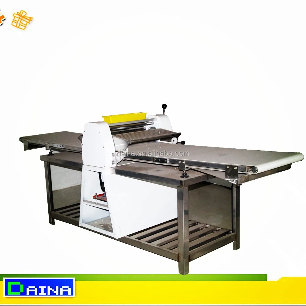 dough sheeter with working table