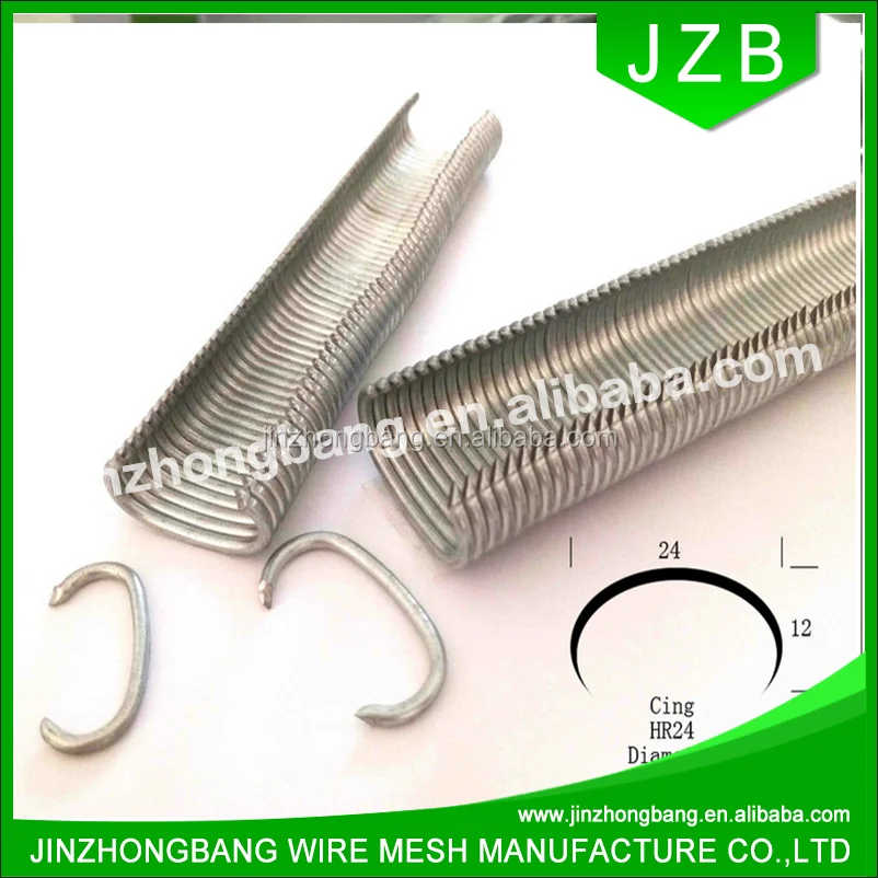
JZB-XQ hog c rings staple/hog c ring nail/hog ring 15G 100p 