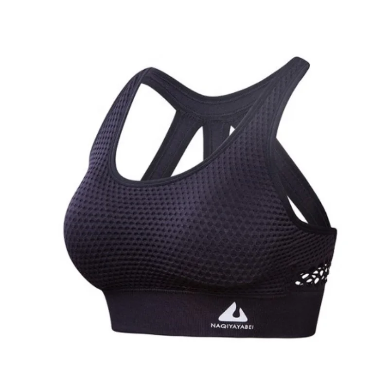 
Women Sports Bra High Impact for Fitness Yoga Running Pad Cropped Top SportsWear Tank Tops Sports Push Up Bra Women 