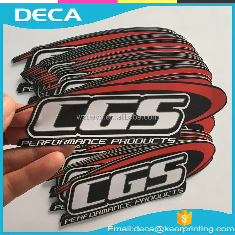 China Supplier Custom Waterproof PVC Label Sticker Personalized Plastic Brand Logo Printing