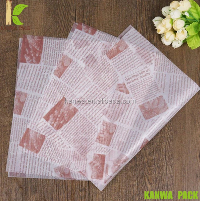 
high quality recycle wax paper sheets for food 