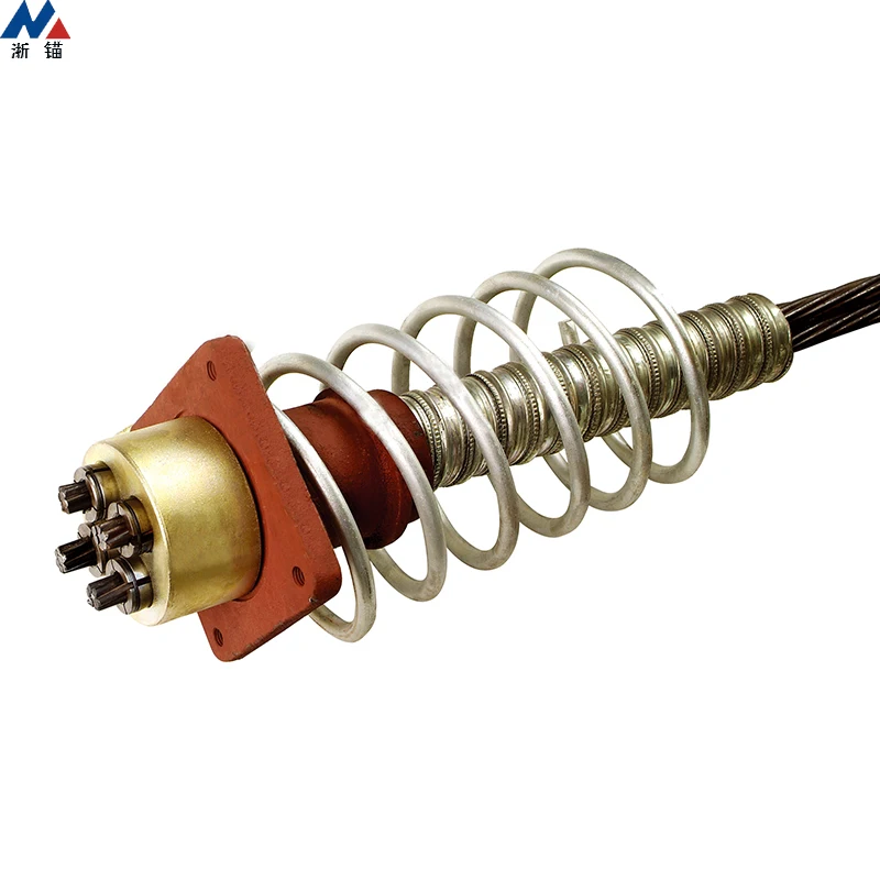 Prestressing anchorage post bridge cable anchor plates for suspension bridge