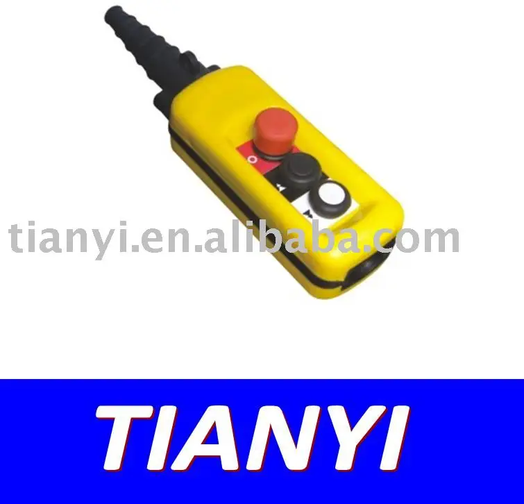 Crane Push Button, Pendant Control Station,hoist control station