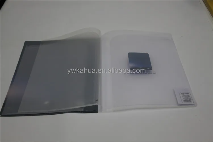 Professional PP plastic office stationary factory customized file folder presentation folder L shape folder
