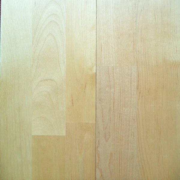 Prefinished Natural color 3 strips Russian White Maple solid wood flooring