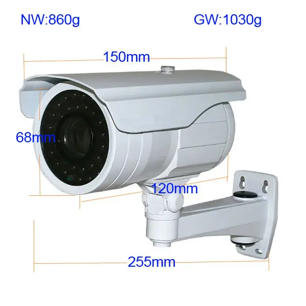 OEM 40M ИК Водонепроницаемая CCTV камеры,интегрированная Кронштейн для дополнительного