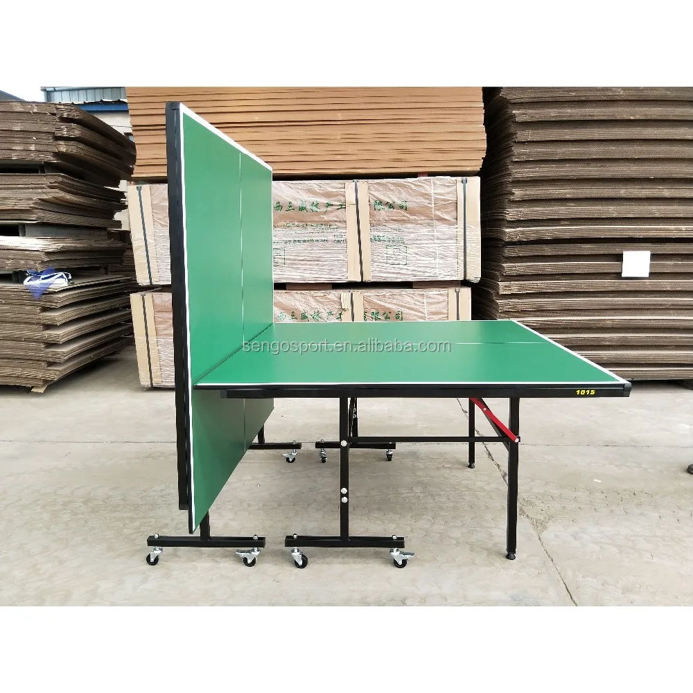 Quick and Easy Assembly Ping Pong Table and Storage SOLO Play Mode Table Tennis Table