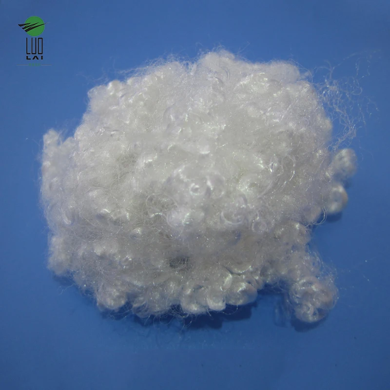 
Factory Supplier 15dx64mm Virgin polyester staple fiber for padding toy 