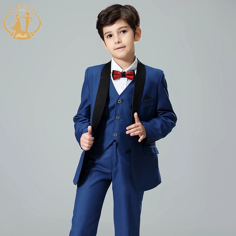 Shipping Cost Can Be Discussed Nimble Handsome Uniforms Brushed Suits Plaid Formal Dinner  Boy Casual Sets