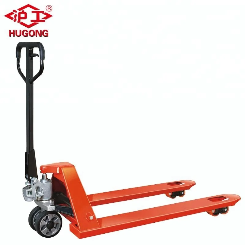 New condition PU Nylon wheel 2 .5 ton 3 ton 1150*550mm manual hydraulic jack stacker hand pallet truck
