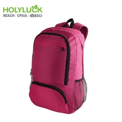 Packable Foldable Custom Sport Backpack With Logo Best Gym Bag for outdoor hiking travelling