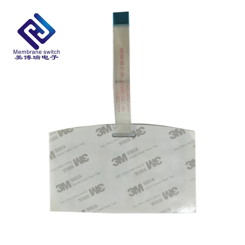 One key button Power on and off metal dome membrane switch keypad control switch panel