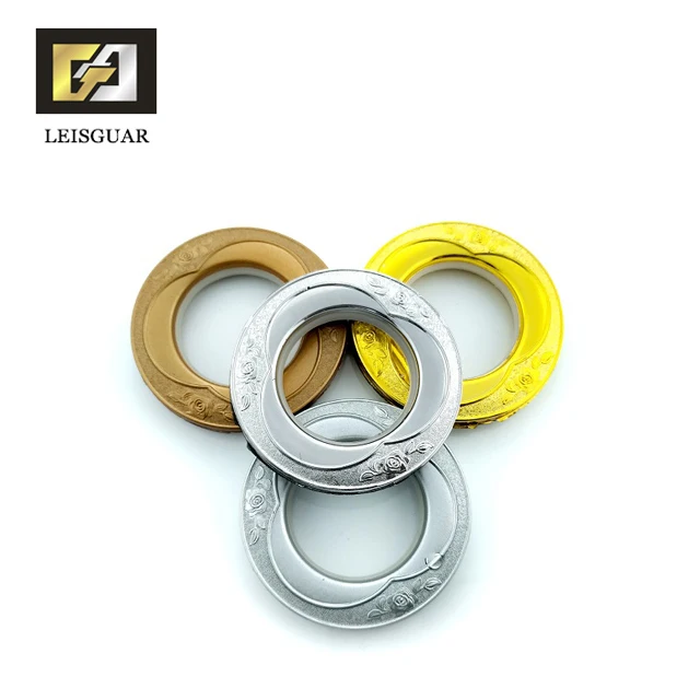 Beautiful Roses Design 75mm Curtain Accessories Curtain Pistons