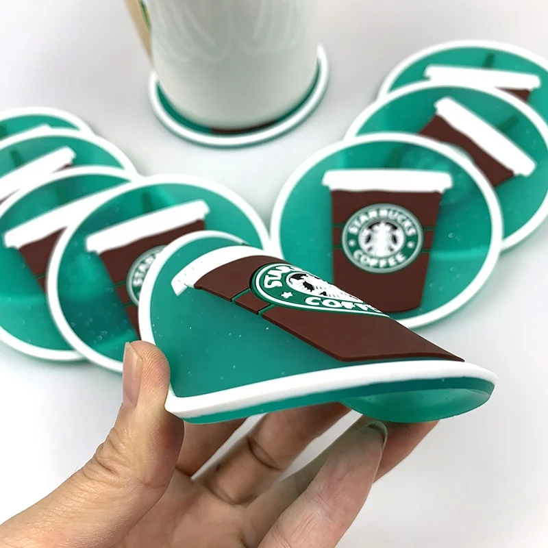 Custom Logo Promotional Gifts PVC Coaster