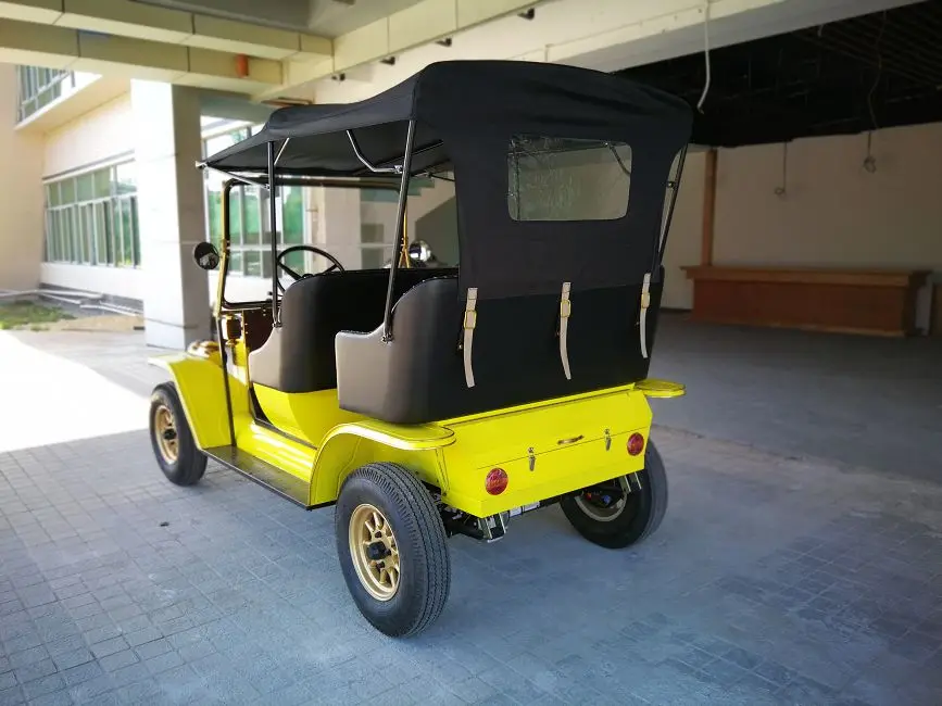5 seater high quality 48V Elegant resort Electric vintage Golf Cart