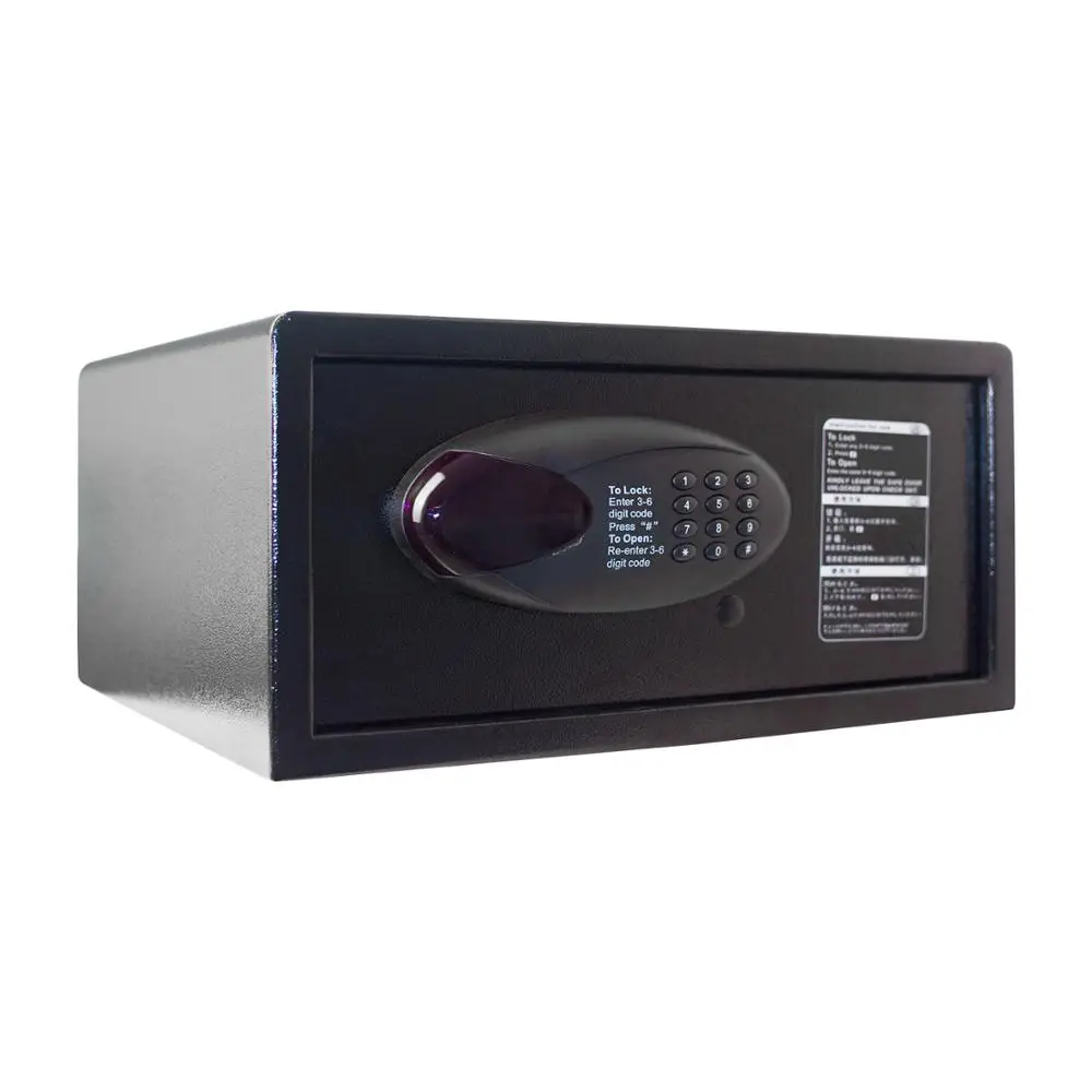 Honeyson new hotel mini electronic mechanical safe box security