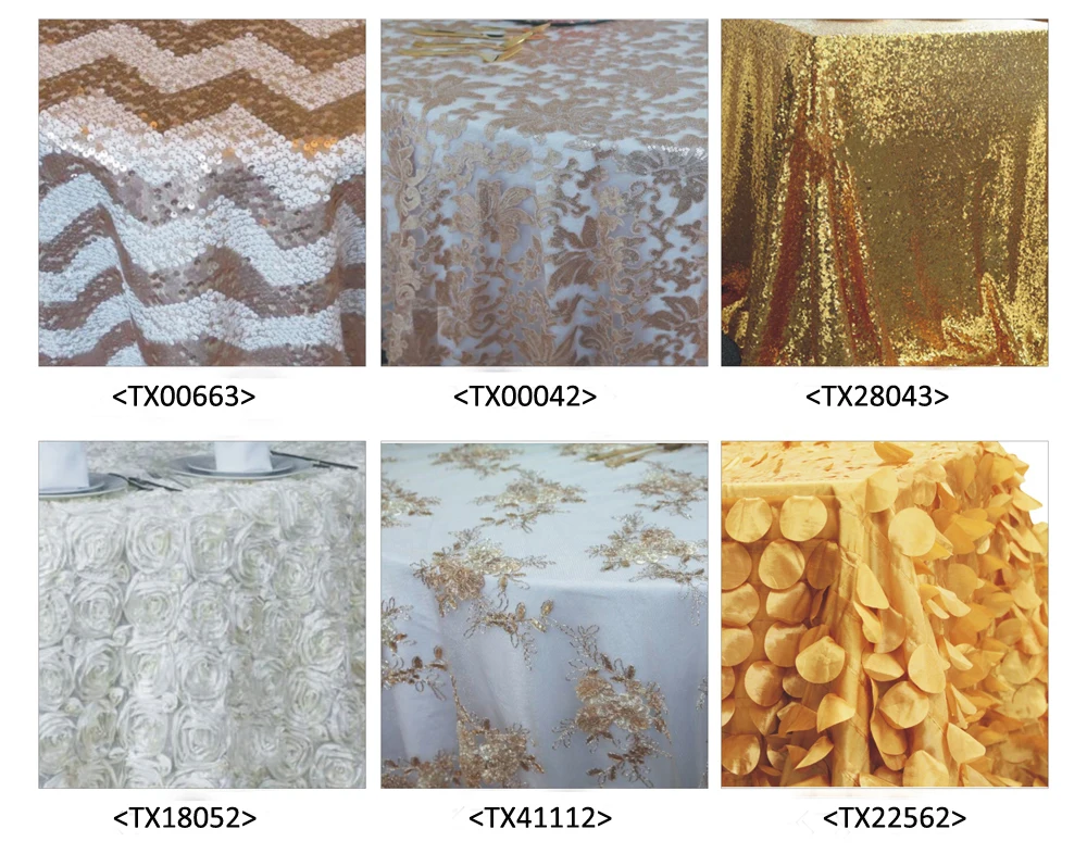 #17970 gold hot seller beaded embroidery cheap sequin table overlay