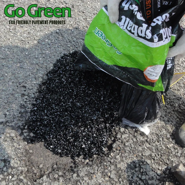 Cold Mix Asphalt Price Modified Asphalt / Pavement Pothole Repair
