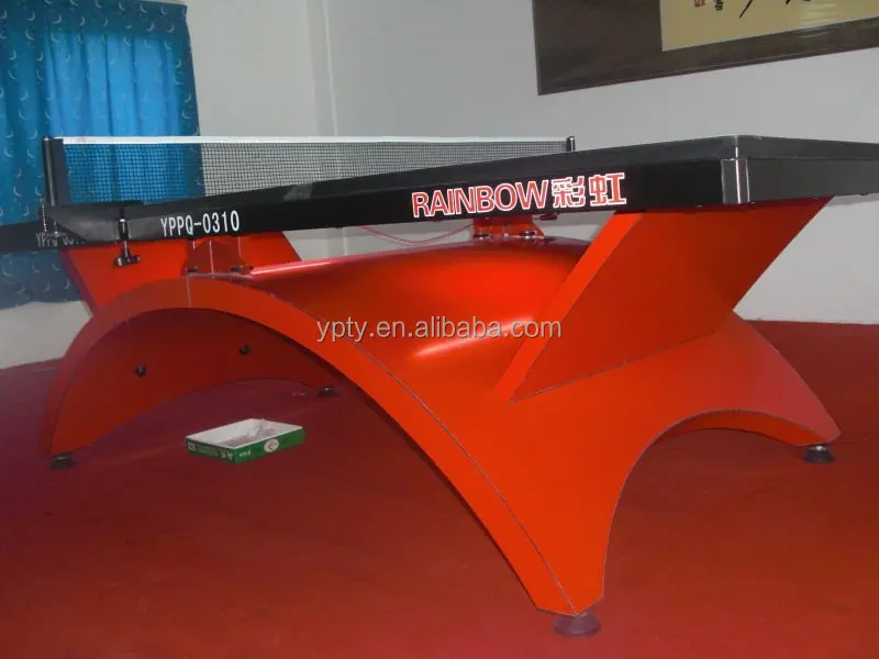 2020 Hot sale factory La Mesa de ping - pong table set 25mm MDF big rainbow indoor Tischtennis table tennis tables china