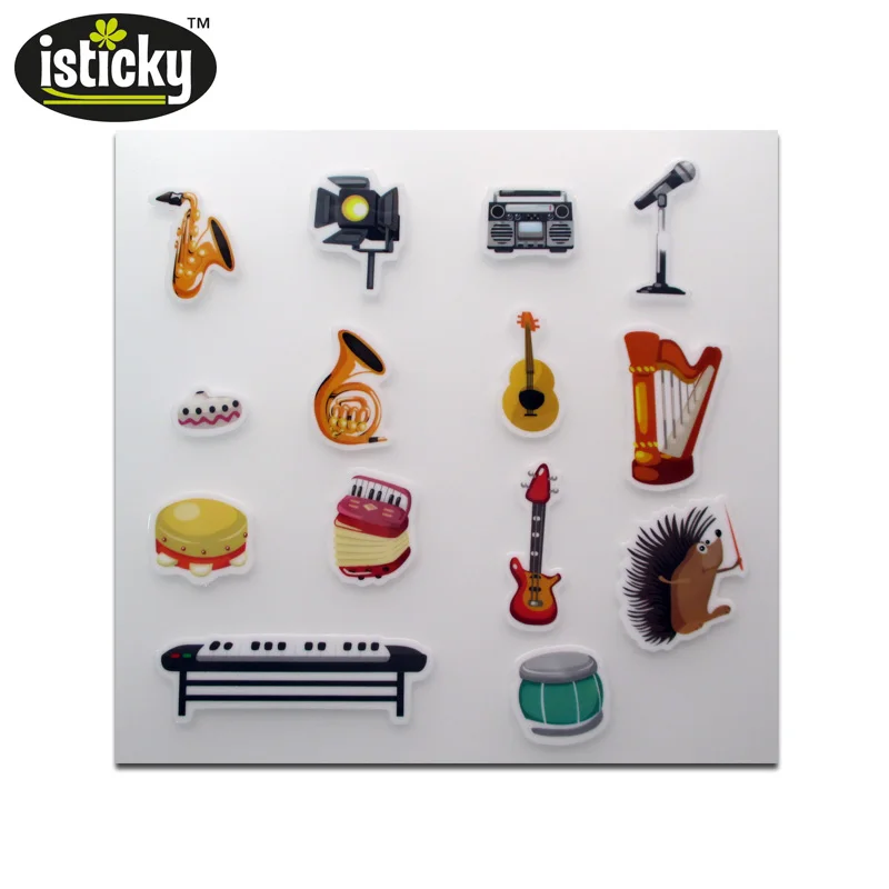 
Popular full color printing waterproof removable window car sticker 