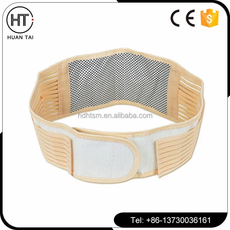 Adjustable Tourmaline Self-heating Waist Belt Magnetic Therapy Lumbar Support Back Waist Support
