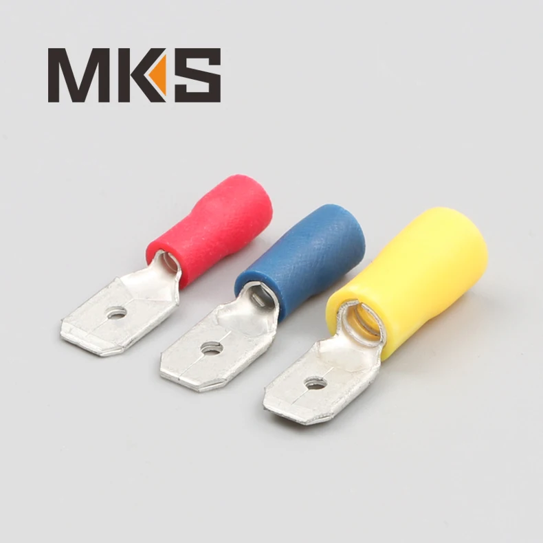 2mm Spade Connector Terminal Automobile Terminal Crimp Terminal Automotive Plated BRASS as Request 19A/37A/48A Free Sample MKS