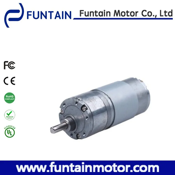 37 мм диаметр 24 В dc дрель мотор-редуктор, Funtain Двигателя 37GB545