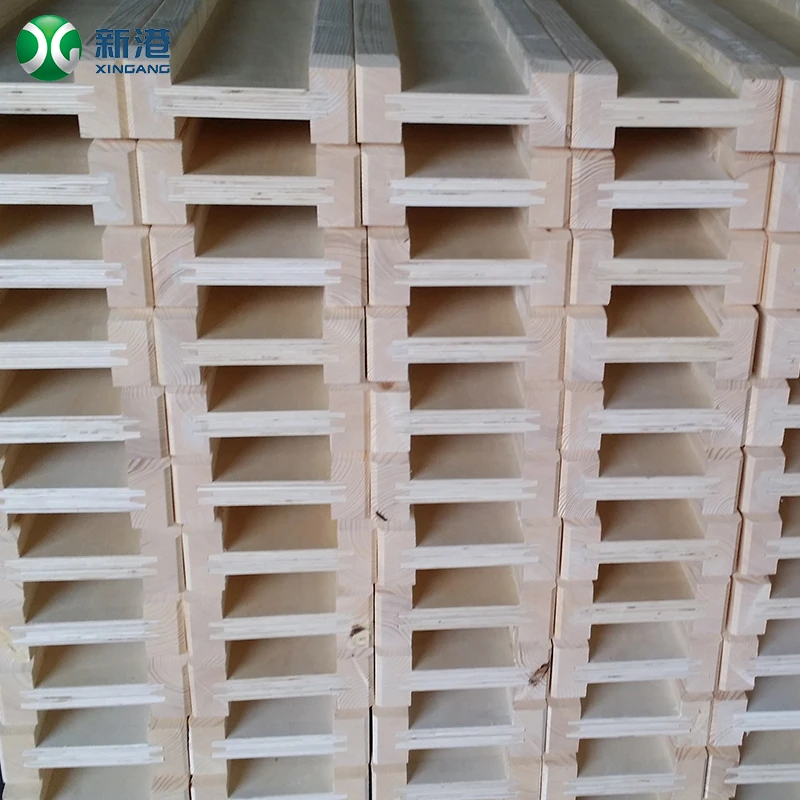 Xingang h20 timber concrete formwork wood beam H20 for the formwork