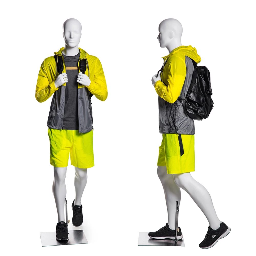 FC02 Clothes Mannequins Walking Sports Full Body Mannequin Male Model Dummy