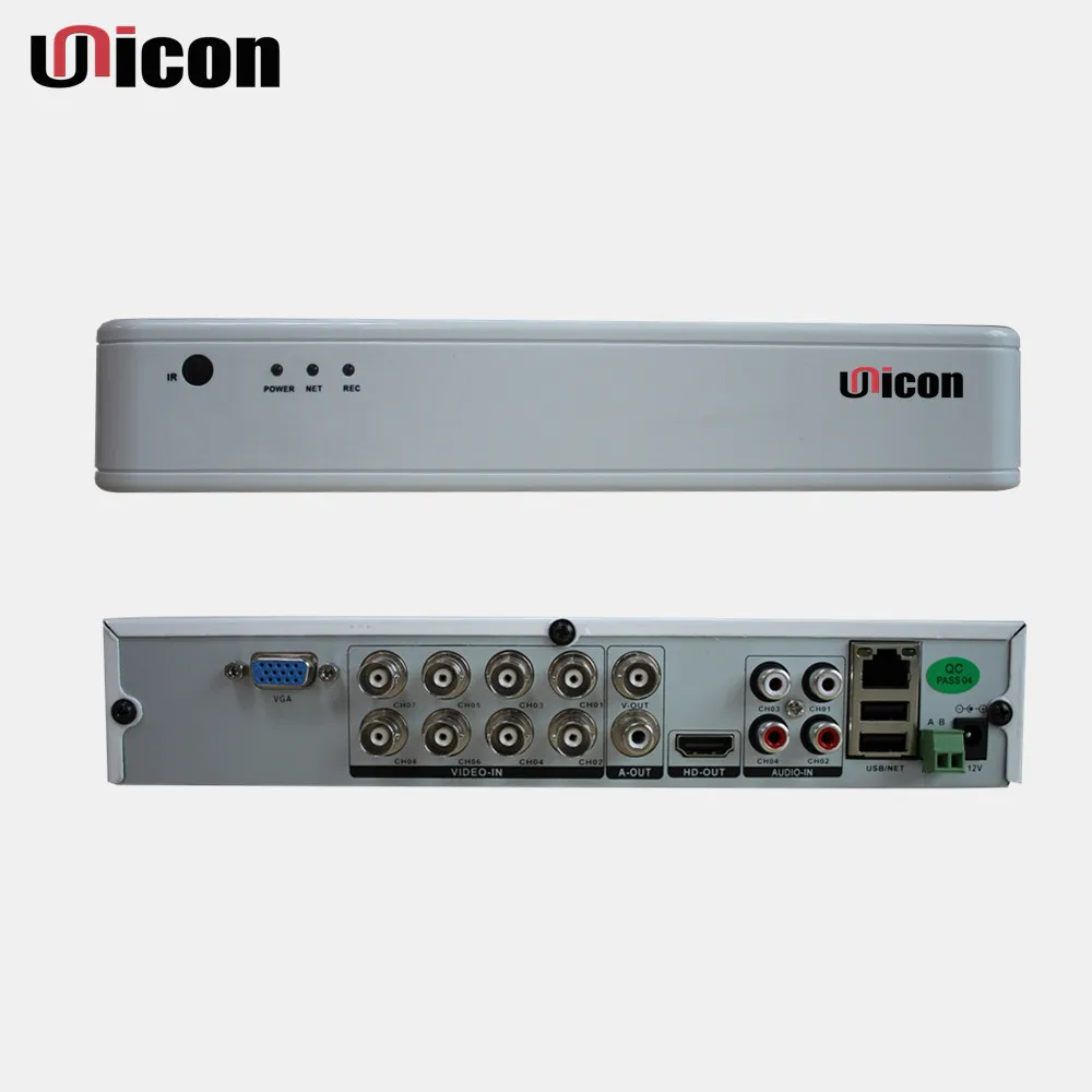  Клиентское программное обеспечение Unicon Vision CVI 1080P 30FPS DVR