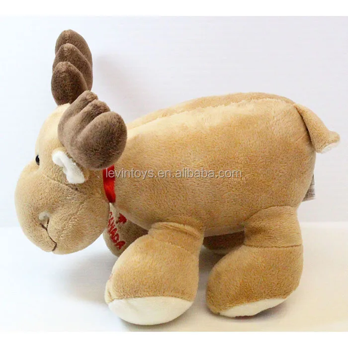Canada Big Foot Moose 9 inch Plush Promotional Animal Doll stuffed deer toy
