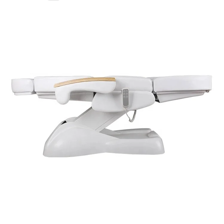 WCM-MB013 Commercial furniture Salon SPA bed rotating electric massage bed facial synthetic leather treatment table