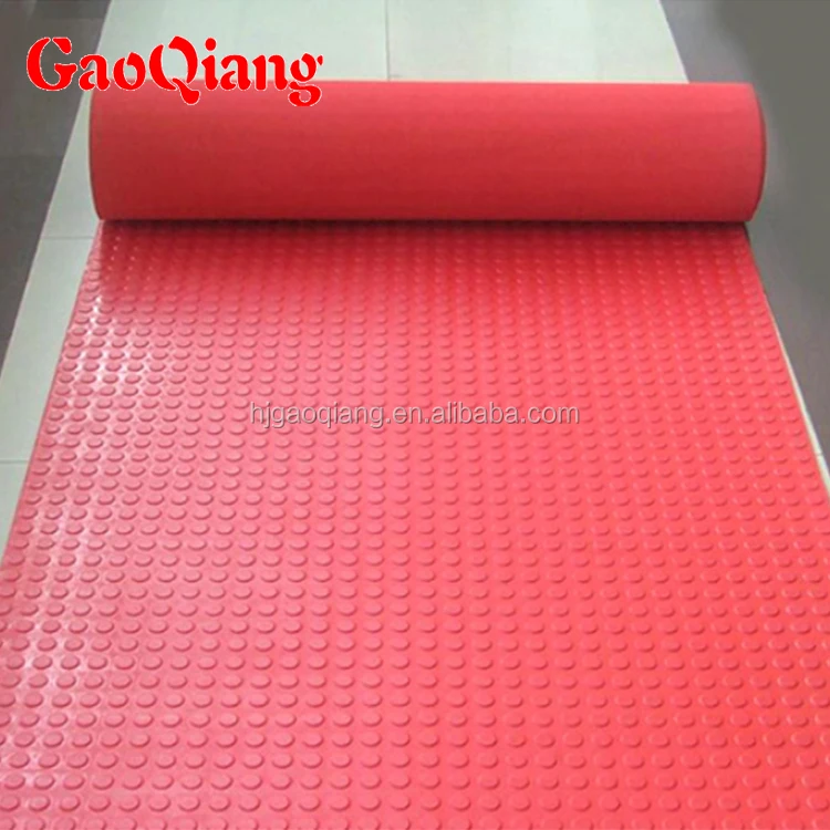 Anti Slip Cheap sbr nbr epdm ribbied outdoor rubber matting roll
