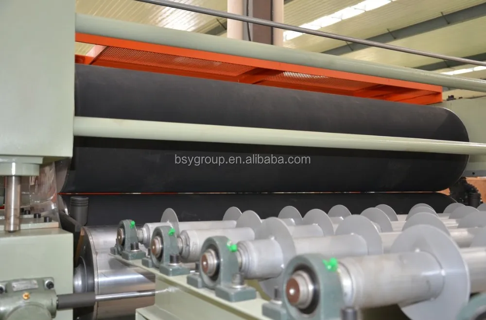 BSY 4ft 8ft Double Sided Wood Glue spreader roller machine for plywood plant