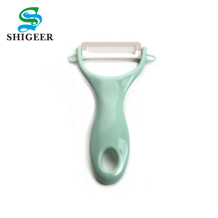 Cheap Customized Kitchen Tool 3 Colour Cutting Board Ceramic Vegetable Fruit Peeler 3Pcs Set