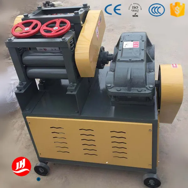 Factory direct selling Scrap steel bar straightening and cutting machine