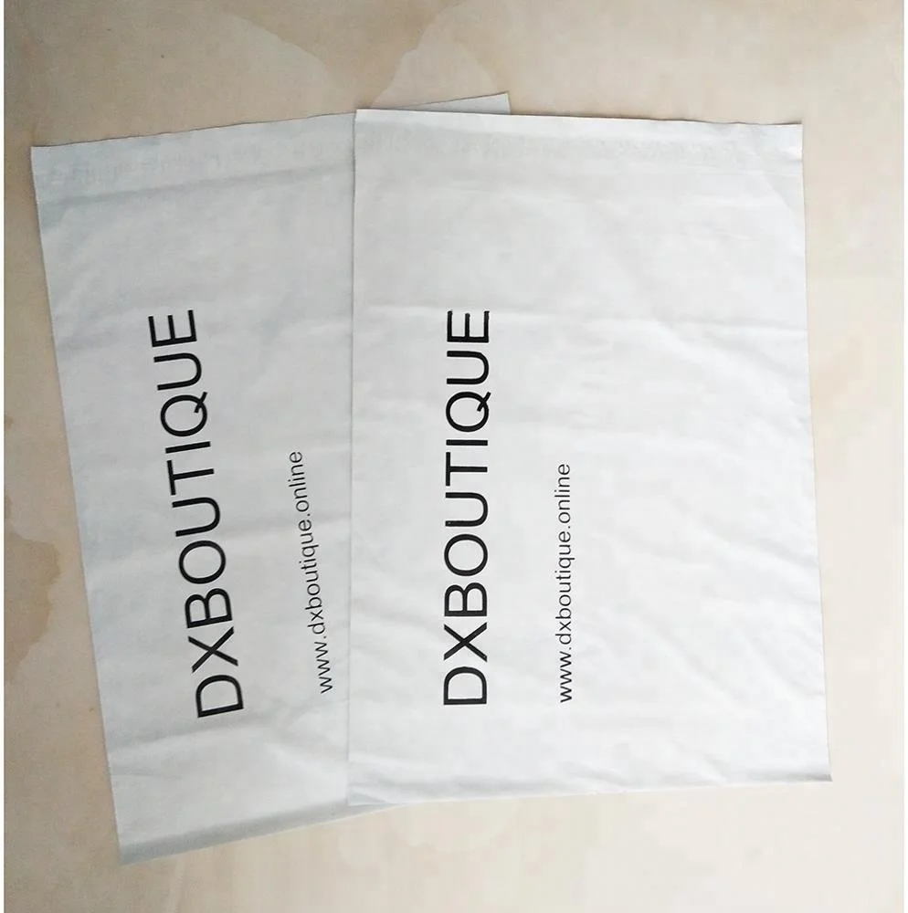 Poly Mailer Plastic Courier Mail Bag /Custom Mailing Bag Poly Mailer Mail Bag with white printing