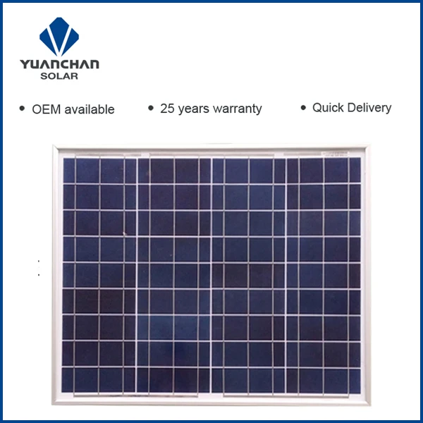 YuanChan Buy 50W Poly Nano Solar Panels