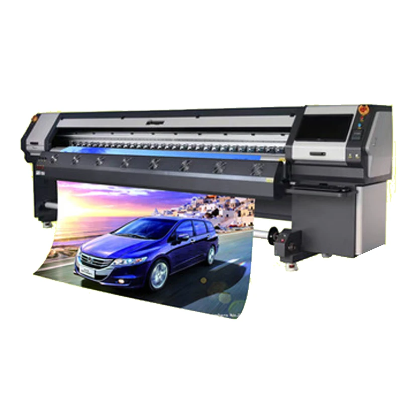 Funsunjet FS-3208N 240sqm per hour Factory price digital inkjet 3.2 plotter with Konica 512i printhead