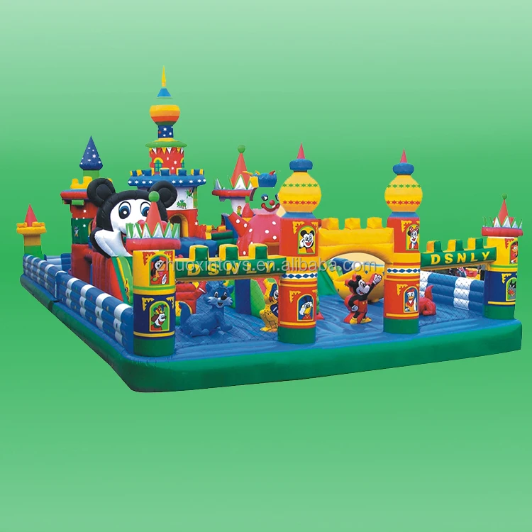 
New Giant Adventure Inflatable Playground Adult Jumping Bouncy Castles for Sale 