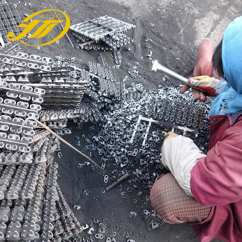 DIN741 GALV зажимы из ковкого провода