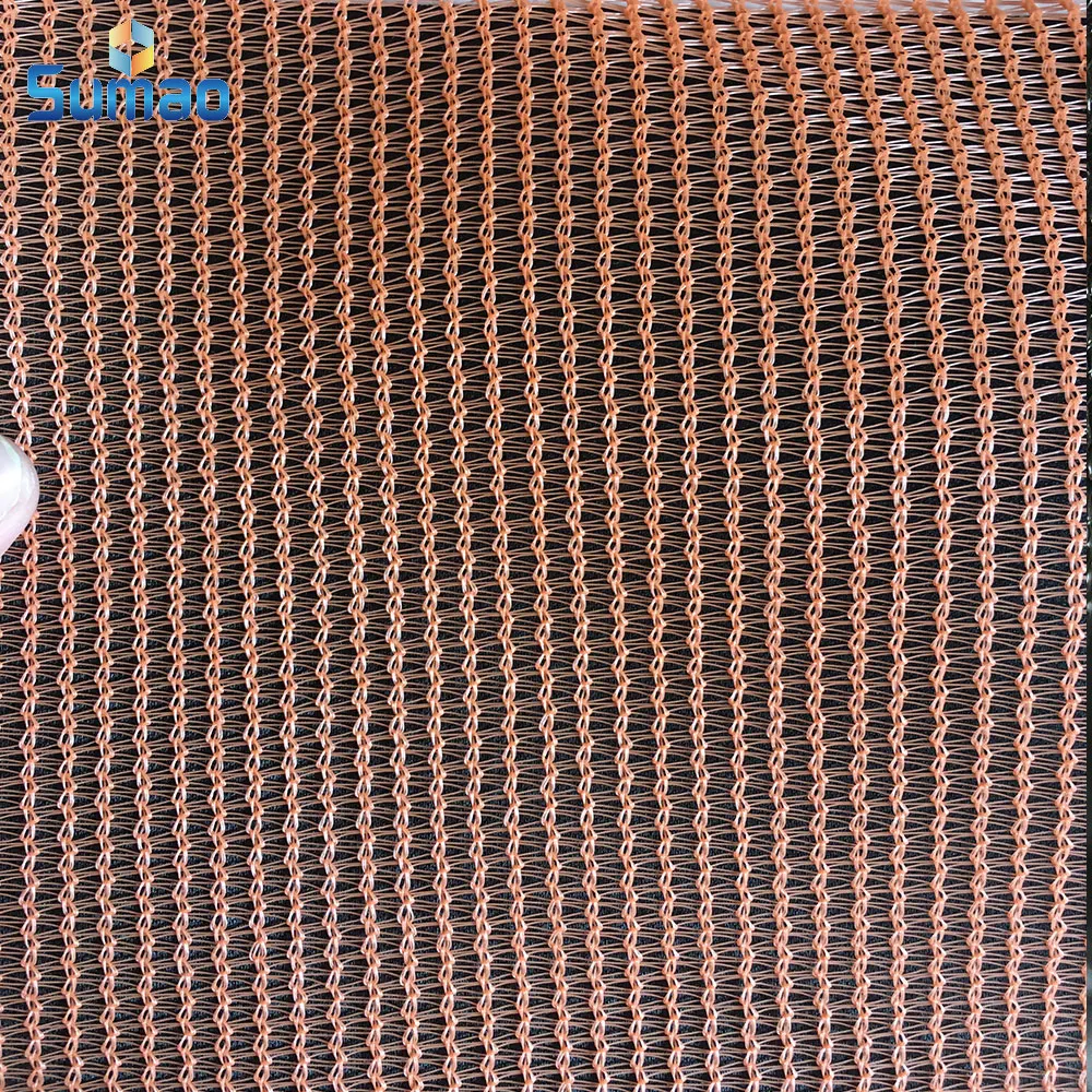 
Factory supply black plastic mesh construction safety net for building 