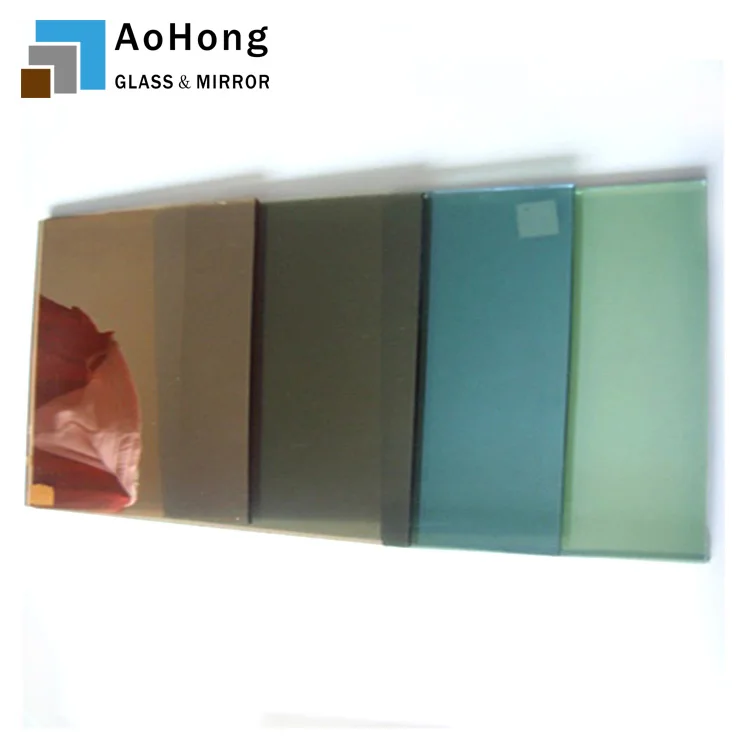 Sky Blue 8mm Ford Blue reflective glass Light blue Coated glass