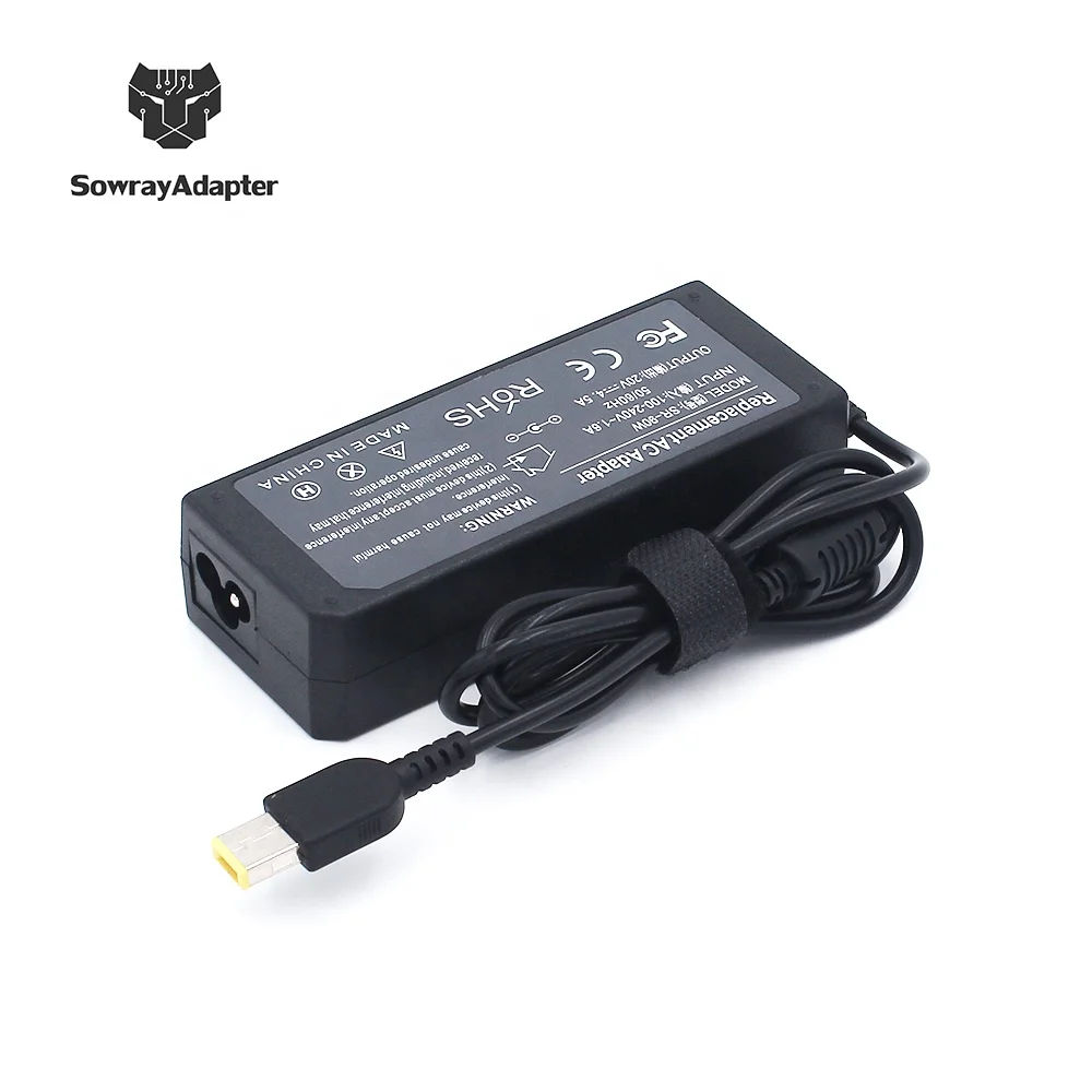 Good quality 90w 20v 4.5a notebook charger adapter for lenovo laptop
