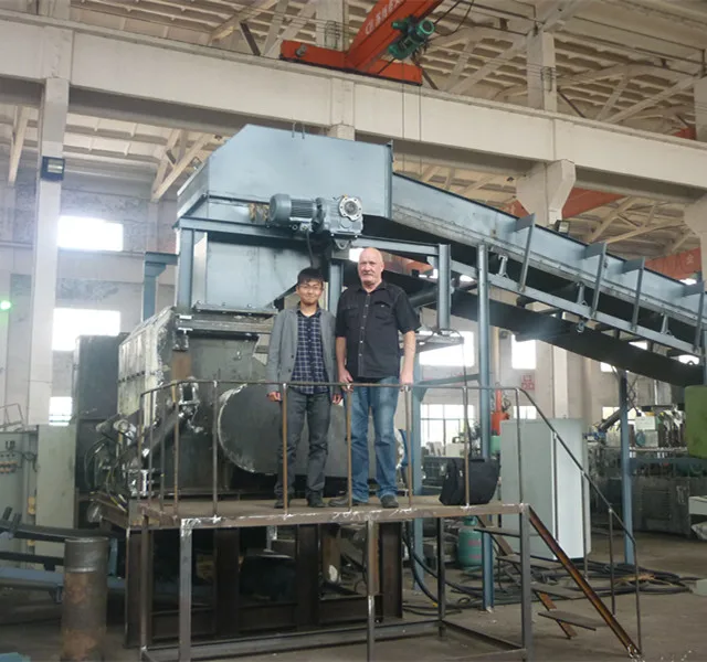 Scrap metal steel iron aluminum can shredder machine(High Quality)