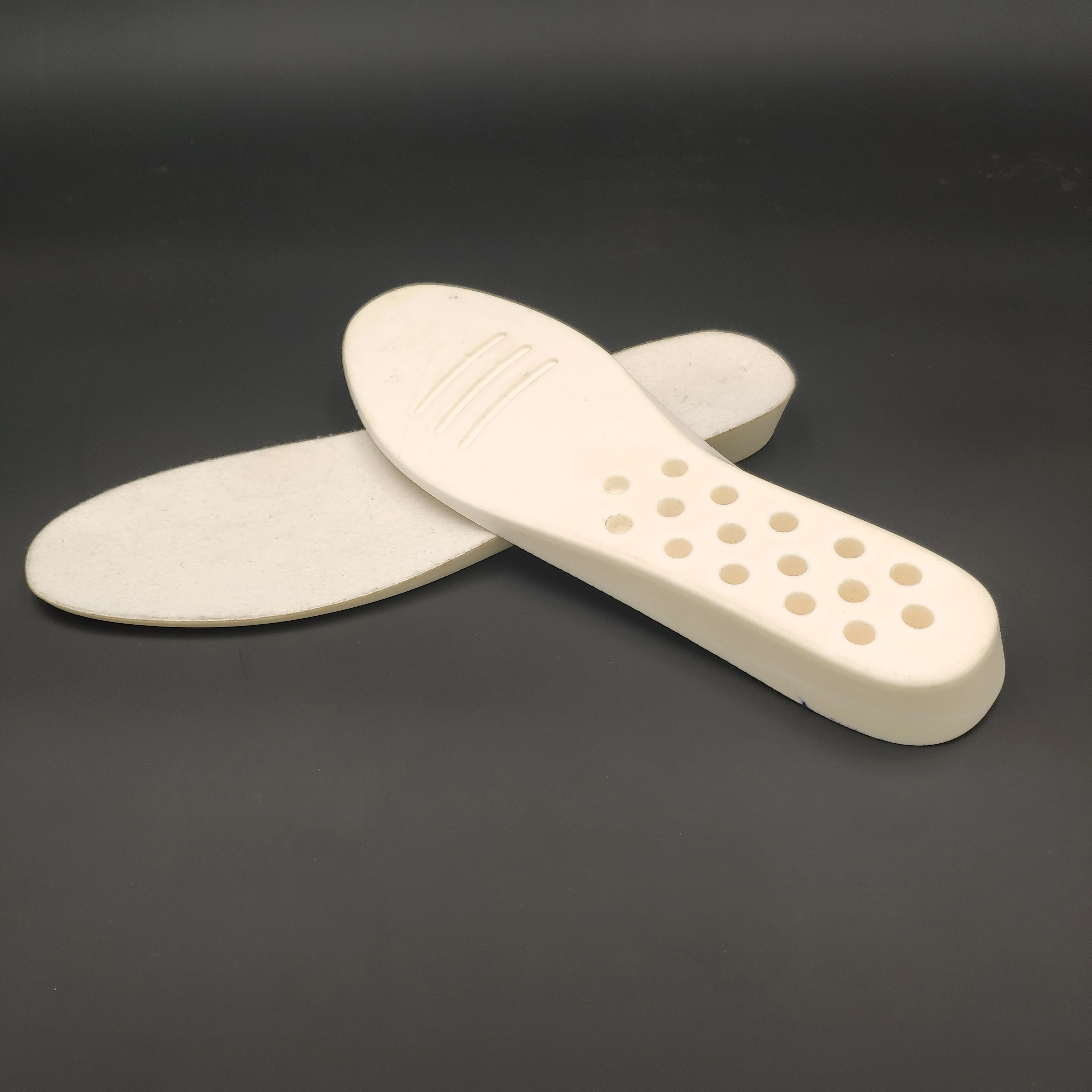 Manufactory Secret Invisible Height Increasing Shoe Half Insole Air Cushion Unisex Heel Insoles PU Customized TB of OEM CN;FUJ