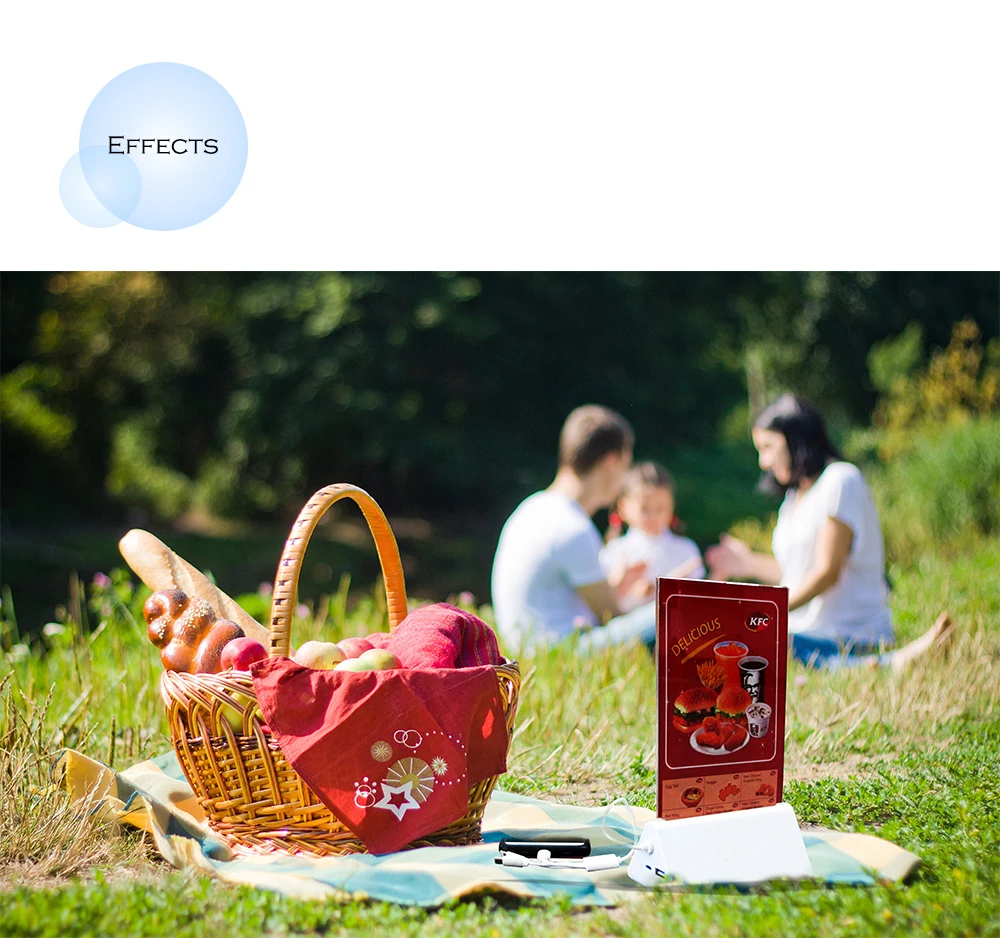 best selling ms vendido 2021 menu card inside power bank for restaurant 10000mah high power top selling on alibaba