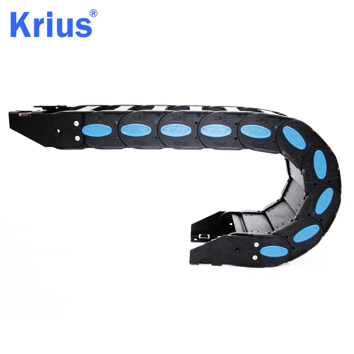 Krius мостового типа нейлона гибкая ЧПУ кабельный лоток