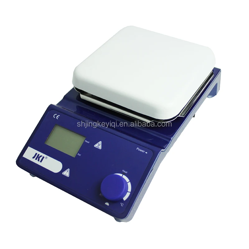 JKI Digital Magnetic Stirrer with Heating And Ceramic Coated Plate